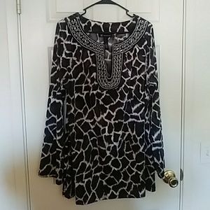 INC International Concepts Tunic Top